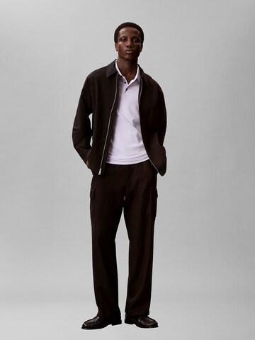 Calvin Klein Poloshirt in Lila