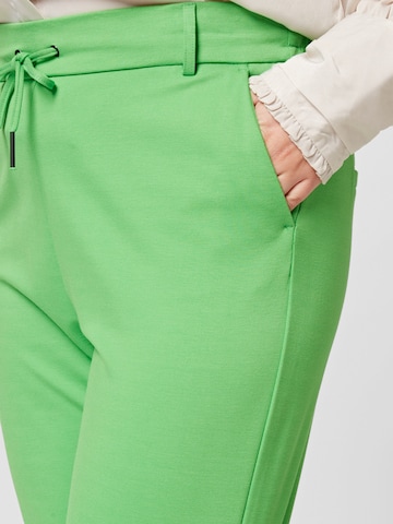 ONLY Carmakoma Tapered Trousers in Green