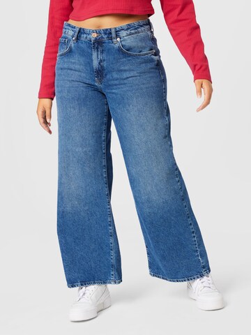 ONLY Curve Wide leg Jeans 'HOPE' in Blue: front