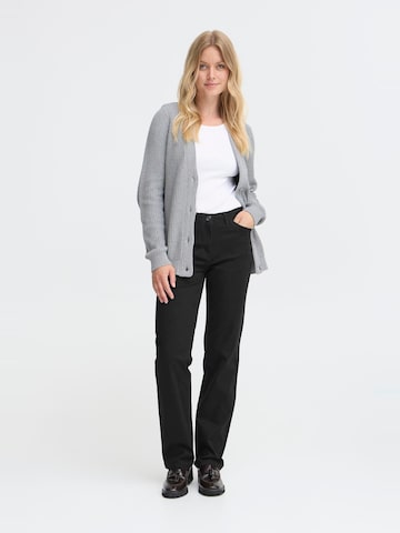 Regular Pantalon 'OXIben' Oxmo en noir