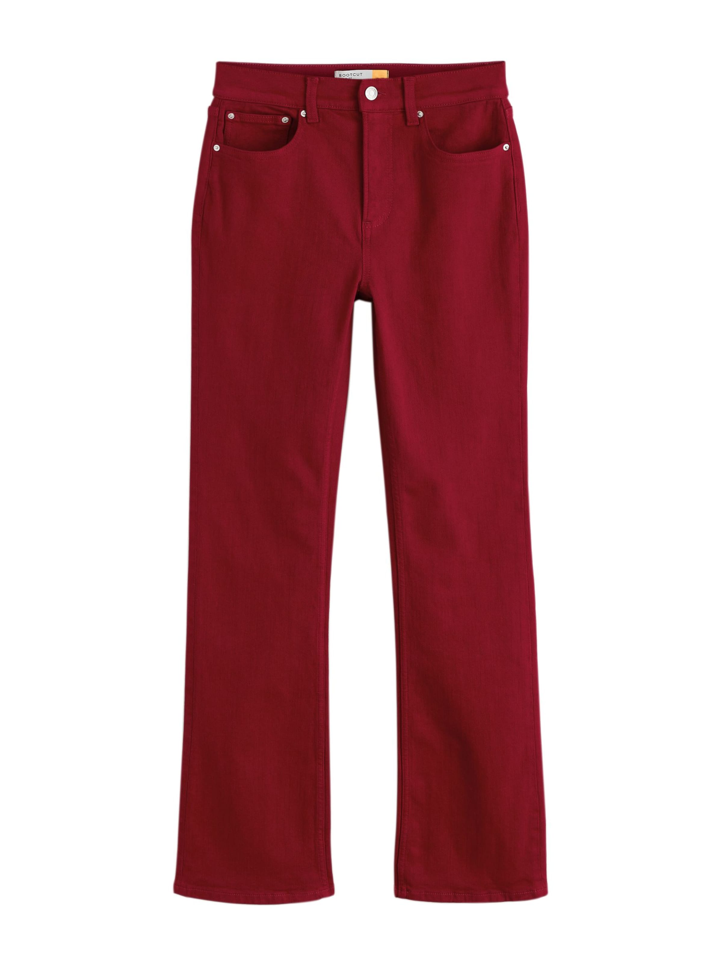 Next Boot cut Jeans in Red: front
