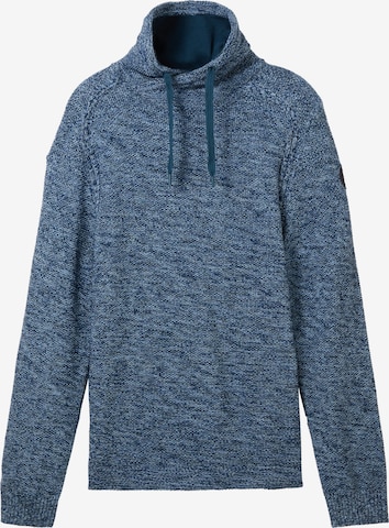 Pull-over TOM TAILOR en bleu : devant