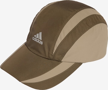 ADIDAS ORIGINALS Cap 'Teamgeist' in Brown: front