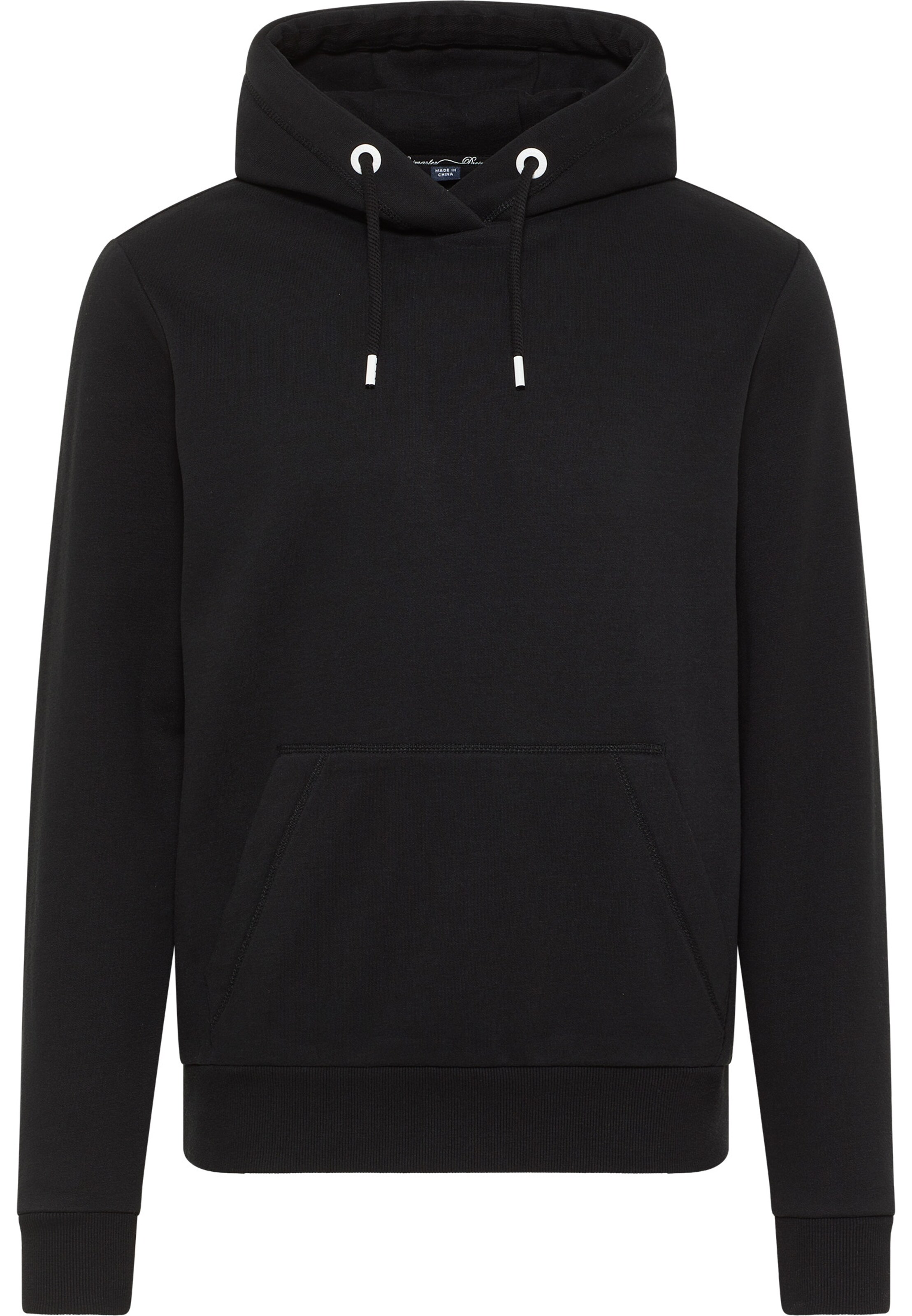 DreiMaster Maritim Sweatshirt in Zwart: voorkant
