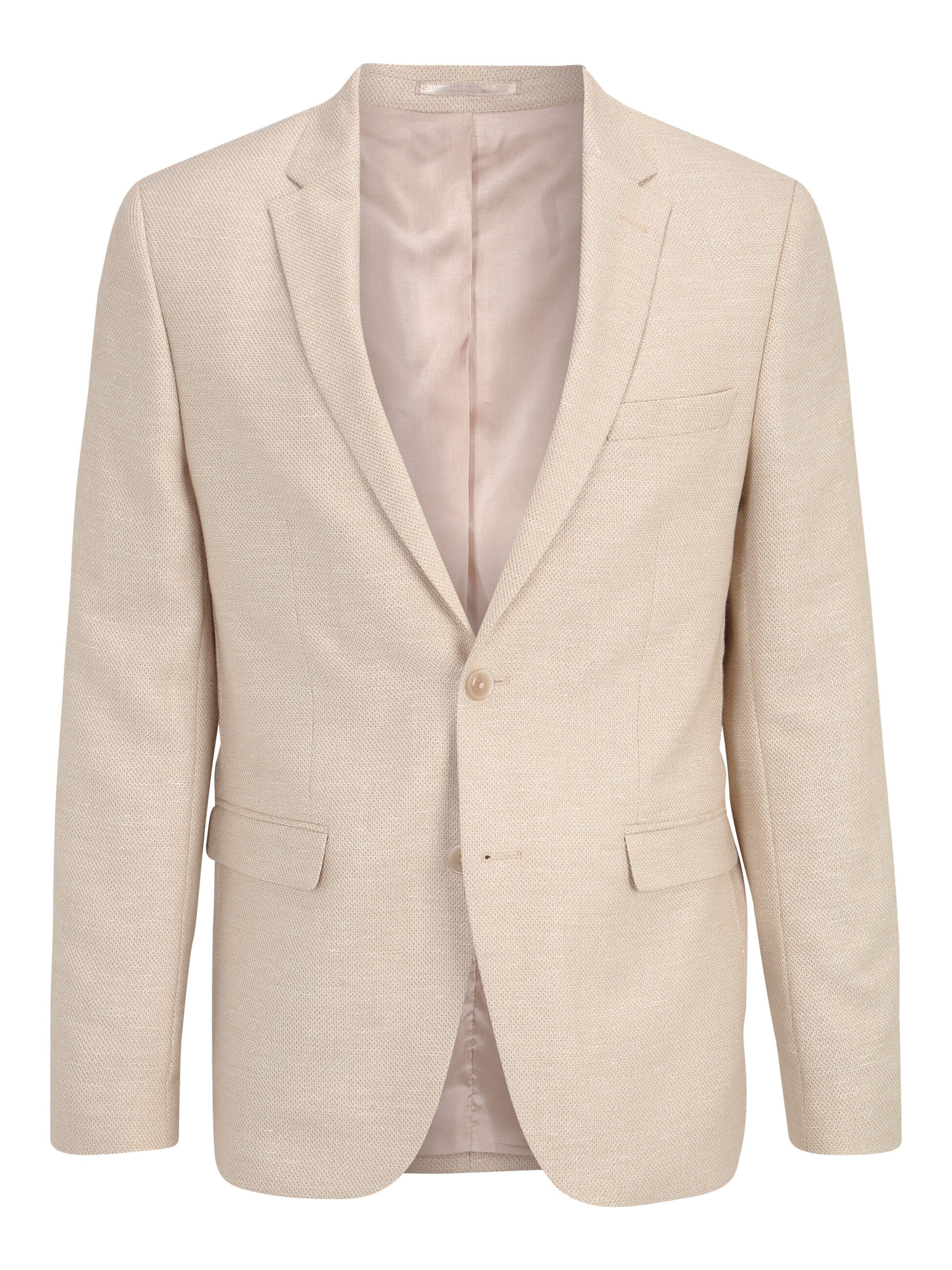 Steffen Klein Slim Fit Sakko in Beige: Vorderseite