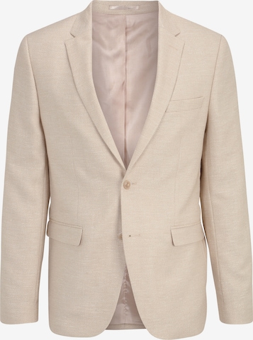 Veste de costume Steffen Klein en beige : devant