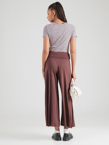 ABOUT YOU Wide leg Byxa 'Josepha' i brun