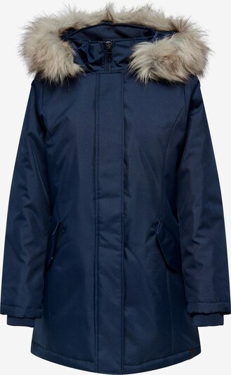 ONLY Winter parka 'KATY' in Night blue / Light grey, Item view