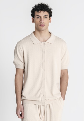 T-Shirt Gianni Kavanagh en beige : devant