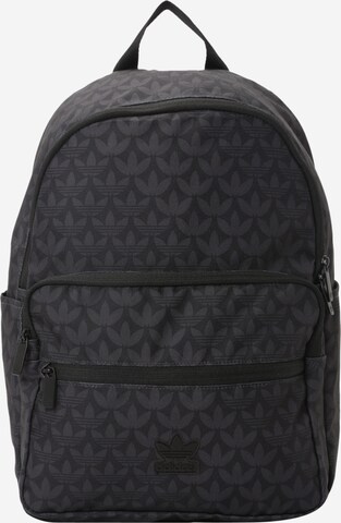 ADIDAS ORIGINALS Backpack 'Monogram Classic' in Black: front