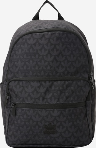 ADIDAS ORIGINALS Sports Backpack 'Monogram Classic' in Black: front