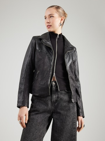 Mauritius Демисезонная куртка 'Collien' в Черный: спереди