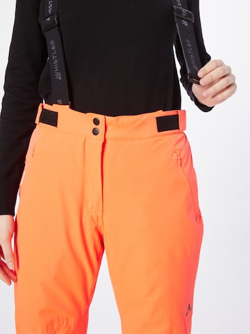 Regular Pantalon de sport 'Yarra' Whistler en orange