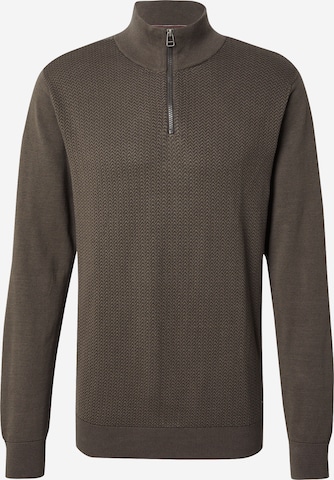Pull-over Petrol Industries en gris : devant