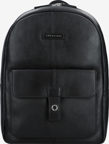 The Bridge Backpack 'Biagio' in Black: front