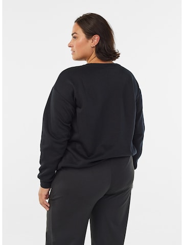 Active by Zizzi Pullover 'Cannie' in Schwarz