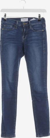 FRAME Jeans in 24 in Blue: front