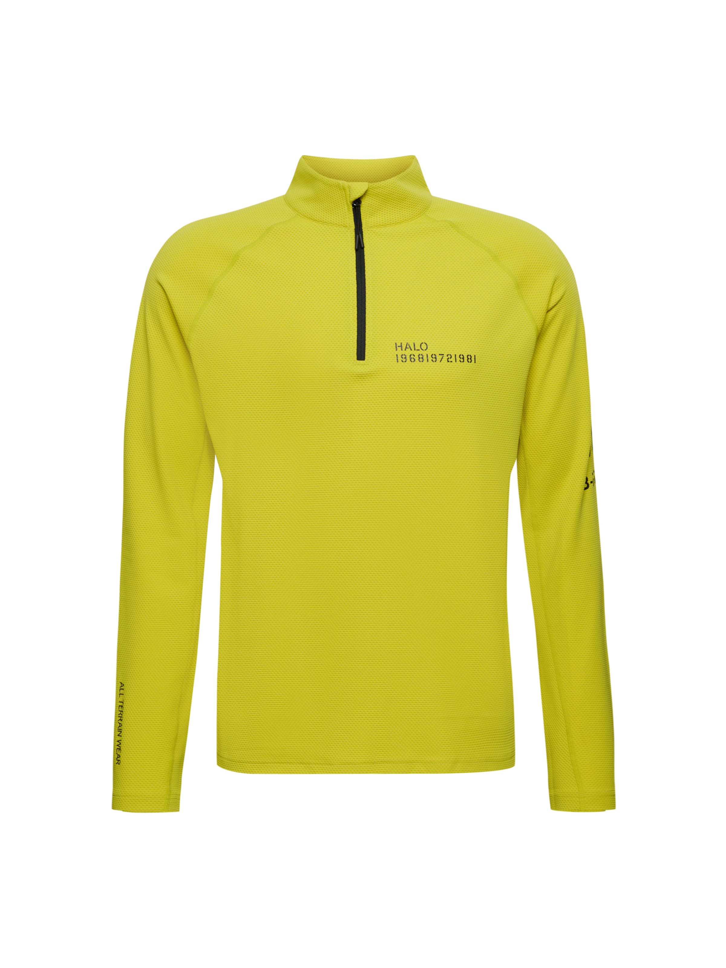 HALO Performance shirt in Yellow: front