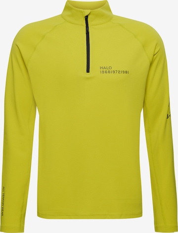 HALO Functioneel shirt in Geel: voorkant