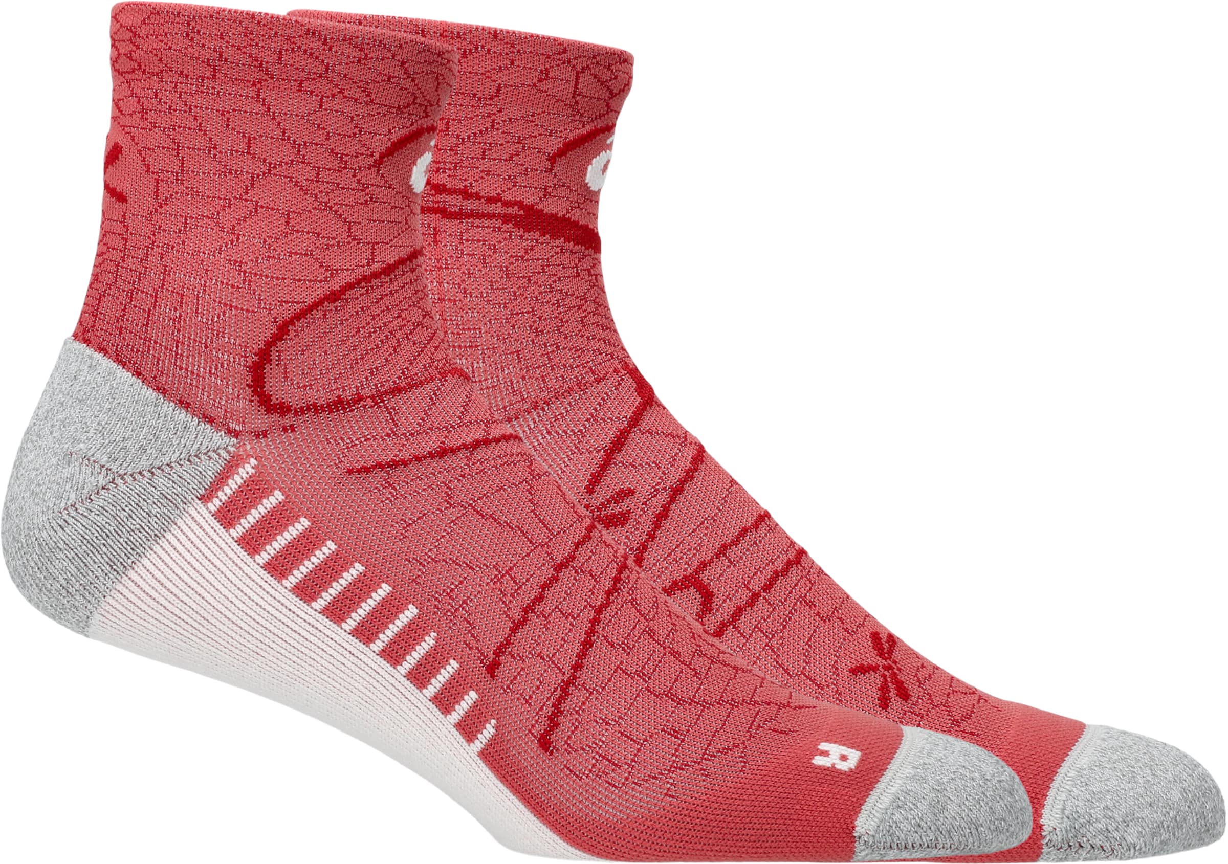 ASICS Athletic Socks in Red