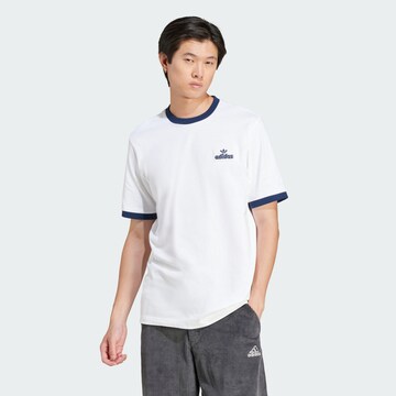 Maglietta di ADIDAS ORIGINALS in bianco: frontale