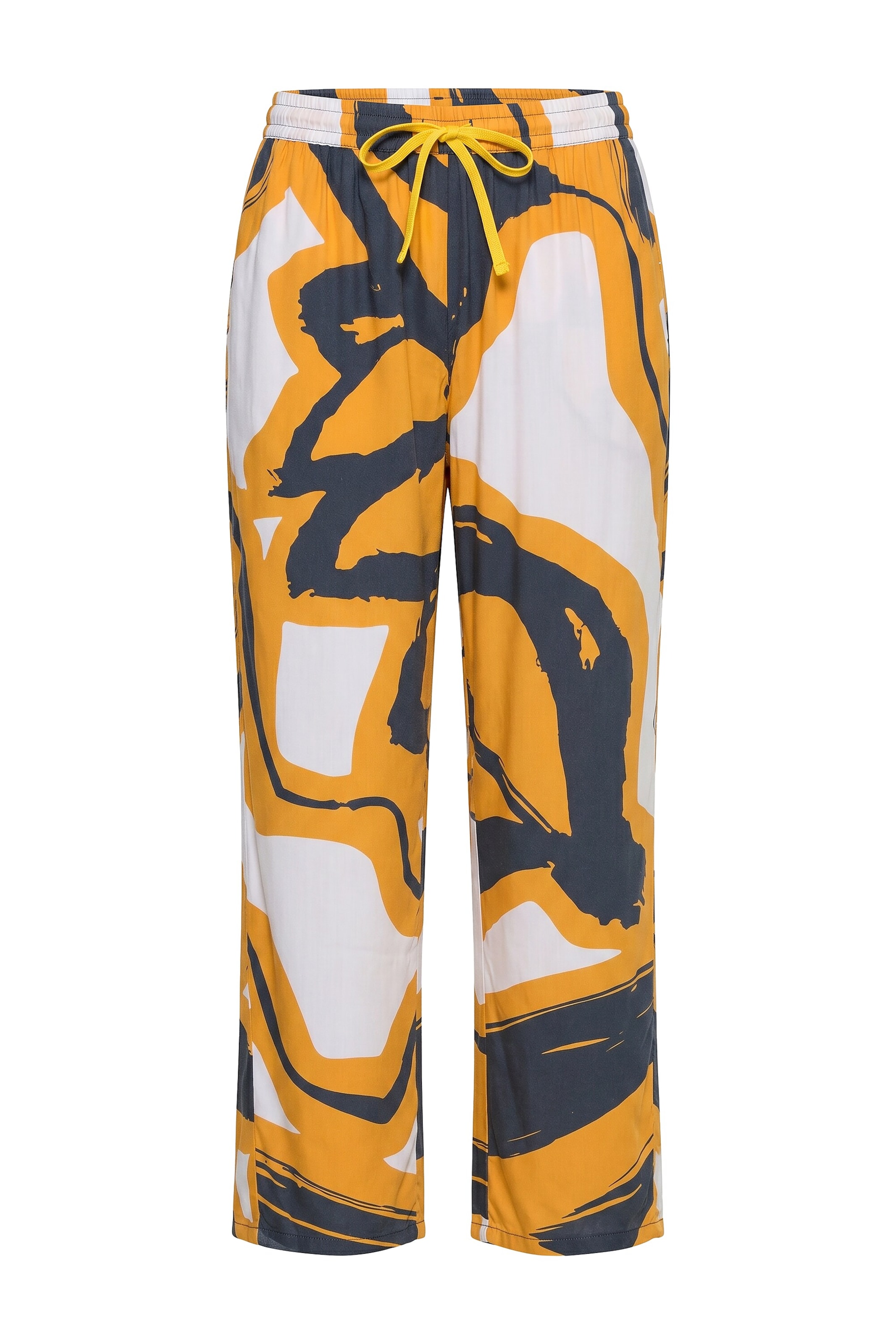 Angel of Style Regular Trousers in Yellow: front