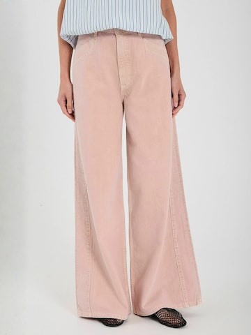 NORR Regular Farkut ' Kenzie ' värissä vaaleanpunainen: etupuoli