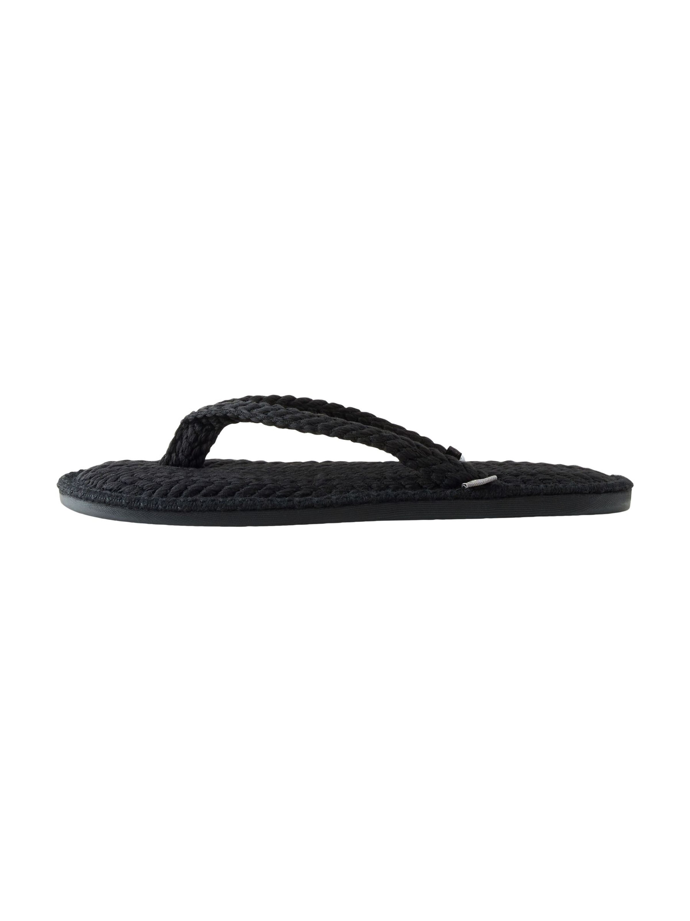Next T-bar sandals in Black: front