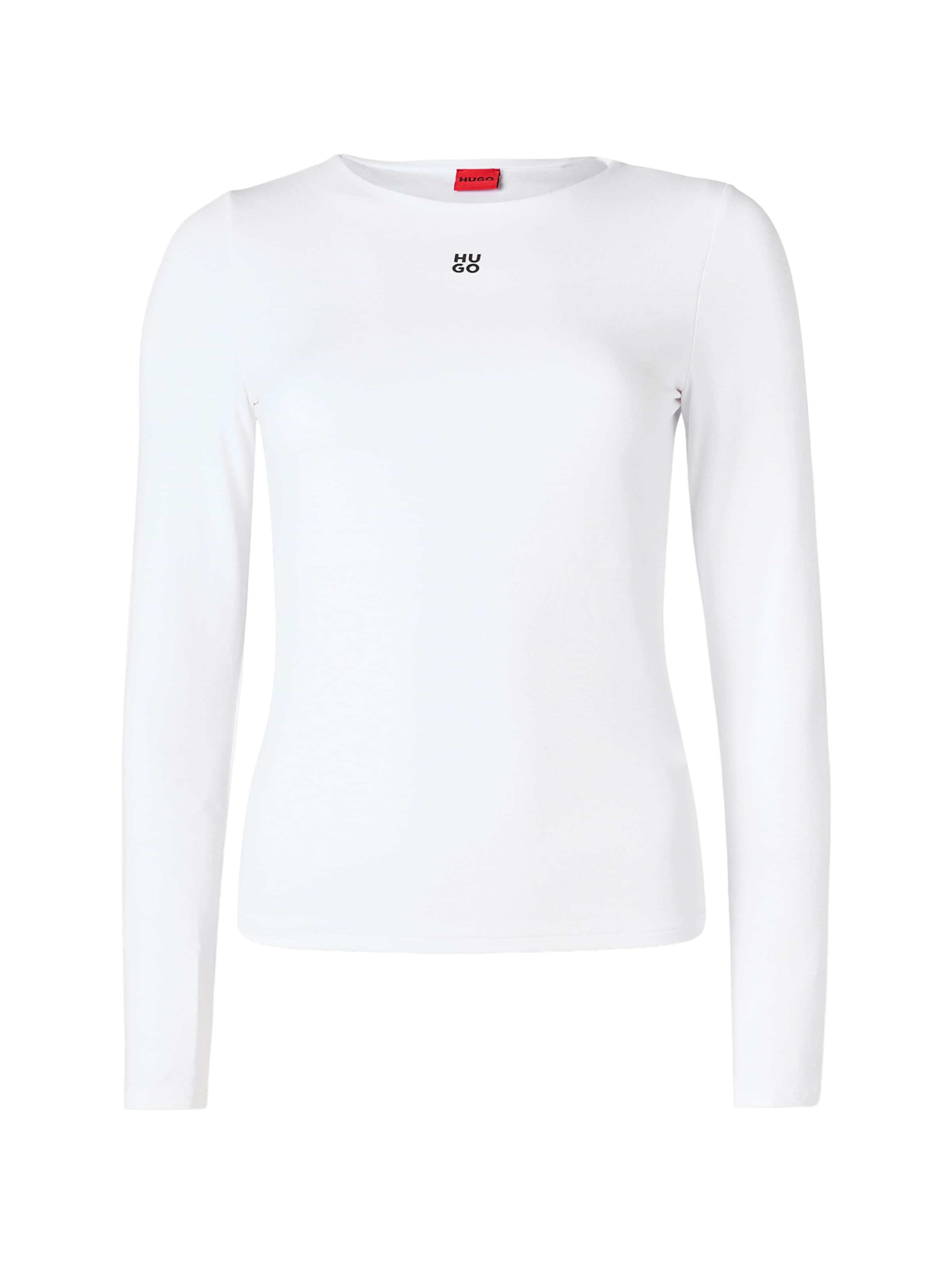 HUGO Shirt 'Dasiia' in Weiß: Vorderseite
