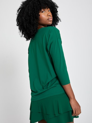 SPORTKIND Funktionsshirt '3/4 Loose Fit'‌‌‌‌‌‌‌‌‌ in Grün