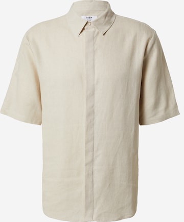 ABOUT YOU x Kevin Trapp Regular fit Button Up Shirt 'Julian' in Beige: front