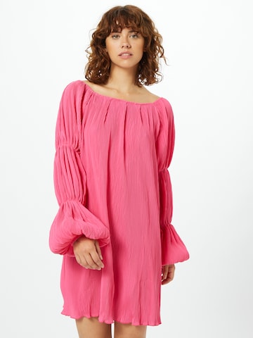 Missguided - Vestido em rosa: frente