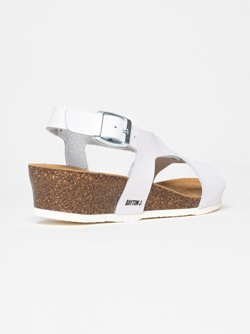 Bayton - Sandalias 'Salamanque' en blanco