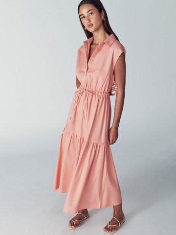 Abito camicia 'Marle' di Willa in arancione