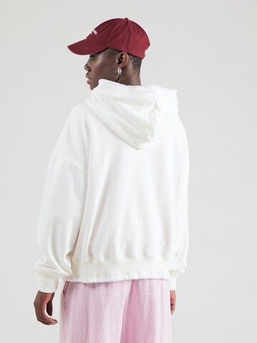 OH APRIL - Sudadera con cremallera 'Belo' en blanco
