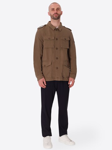 Distretto12 Between-Season Jacket in Brown