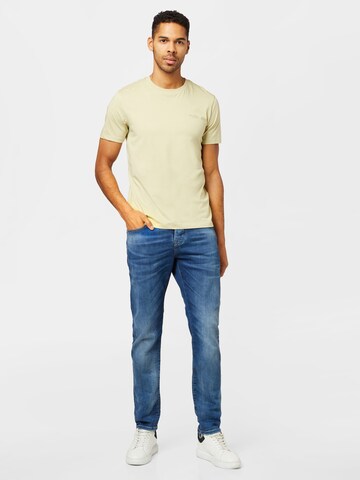 SELECTED HOMME T-shirt 'ASPEN' i grön