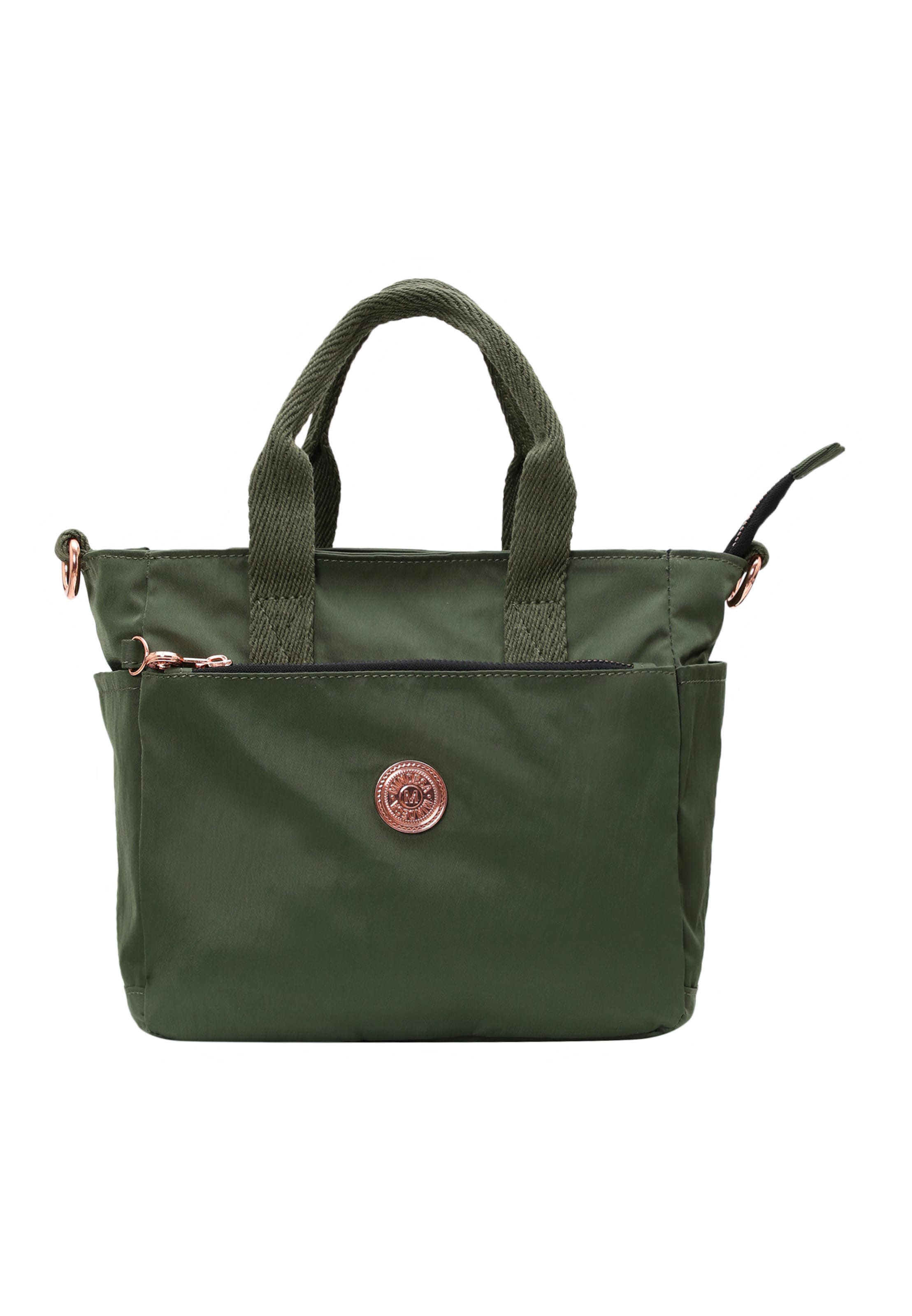 Mindesa Handtas in Groen: voorkant