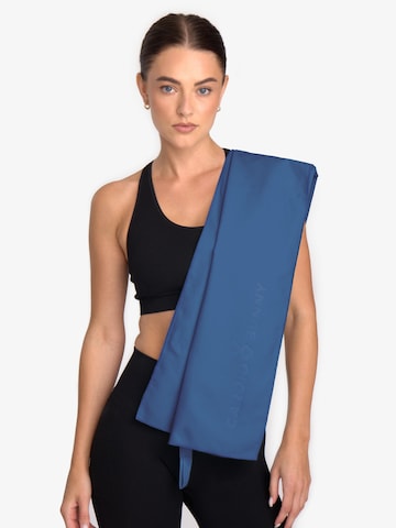 Cardio Bunny - Toalla 'TOWEL' en azul: frente
