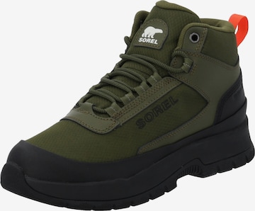 SOREL Stiefel 'Outing NW Sneaker Mid 2138721' in Grün: Vorderseite