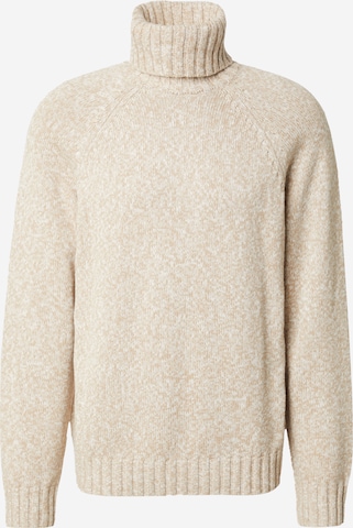 ABOUT YOU x Jaime Lorente Pullover 'Luca' in Beige: predná strana