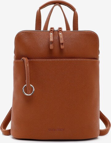 Suri Frey Backpack 'Debby' in Brown: front