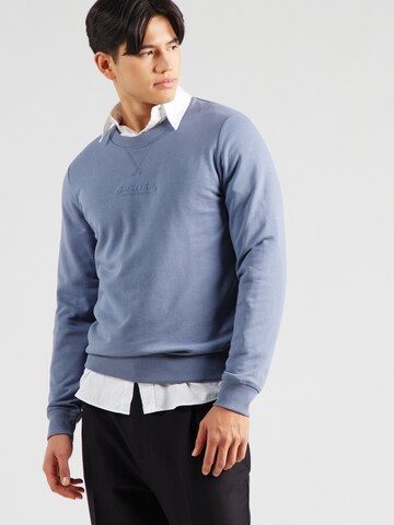 Sweat-shirt s.Oliver en bleu : devant