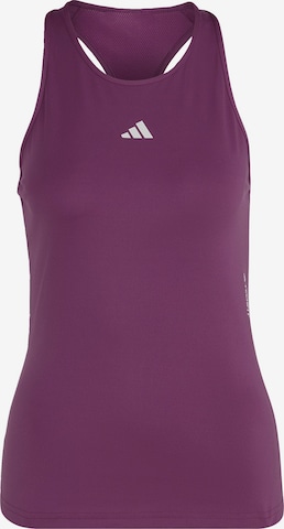 ADIDAS PERFORMANCE Sporttop in Lila: predná strana