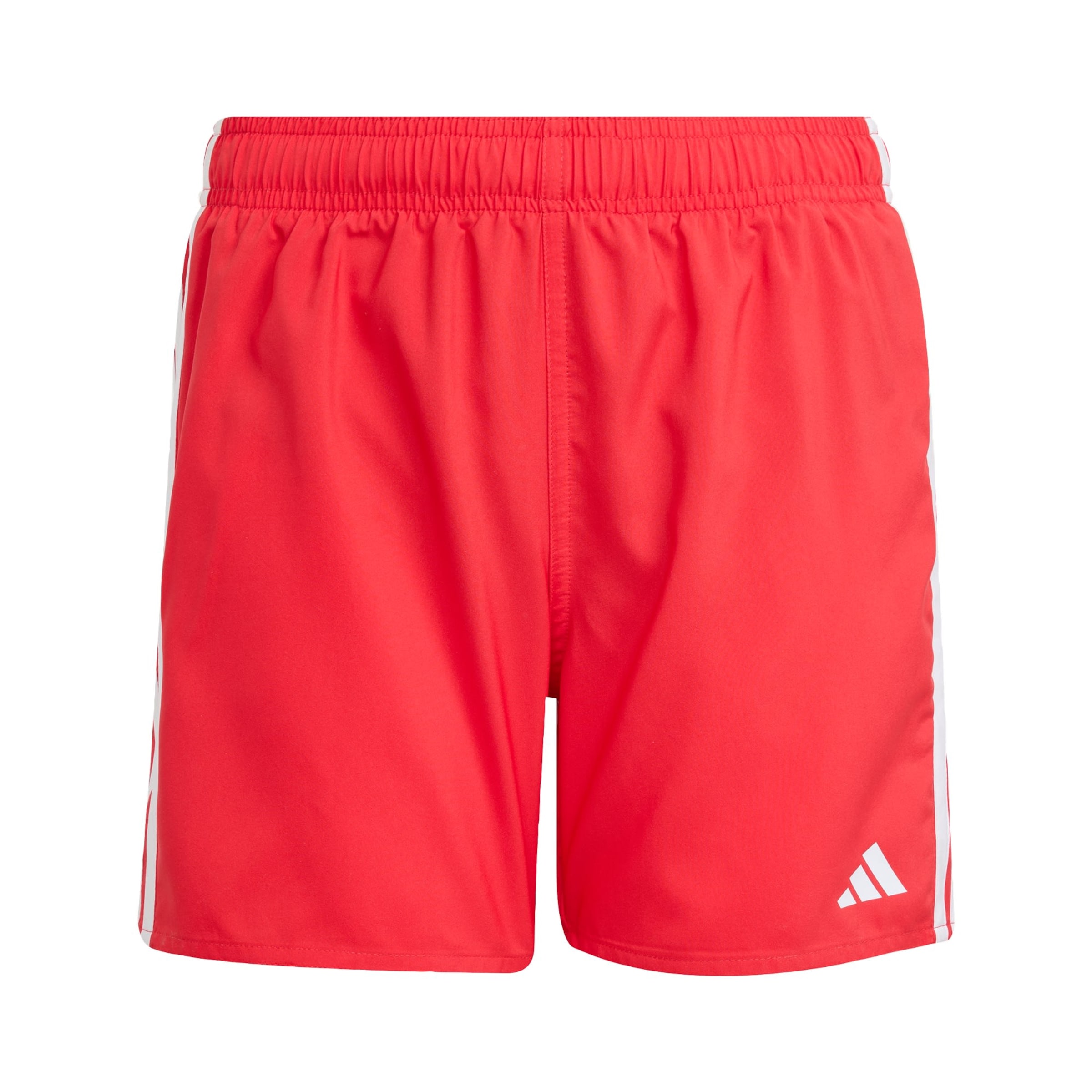 ADIDAS SPORTSWEAR Sportovní plavky '3-Stripes Swim Shorts' – červená: přední strana