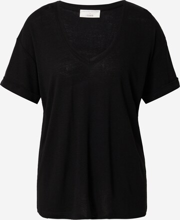 Tricou 'Elanor' de la Guido Maria Kretschmer Women pe negru: față