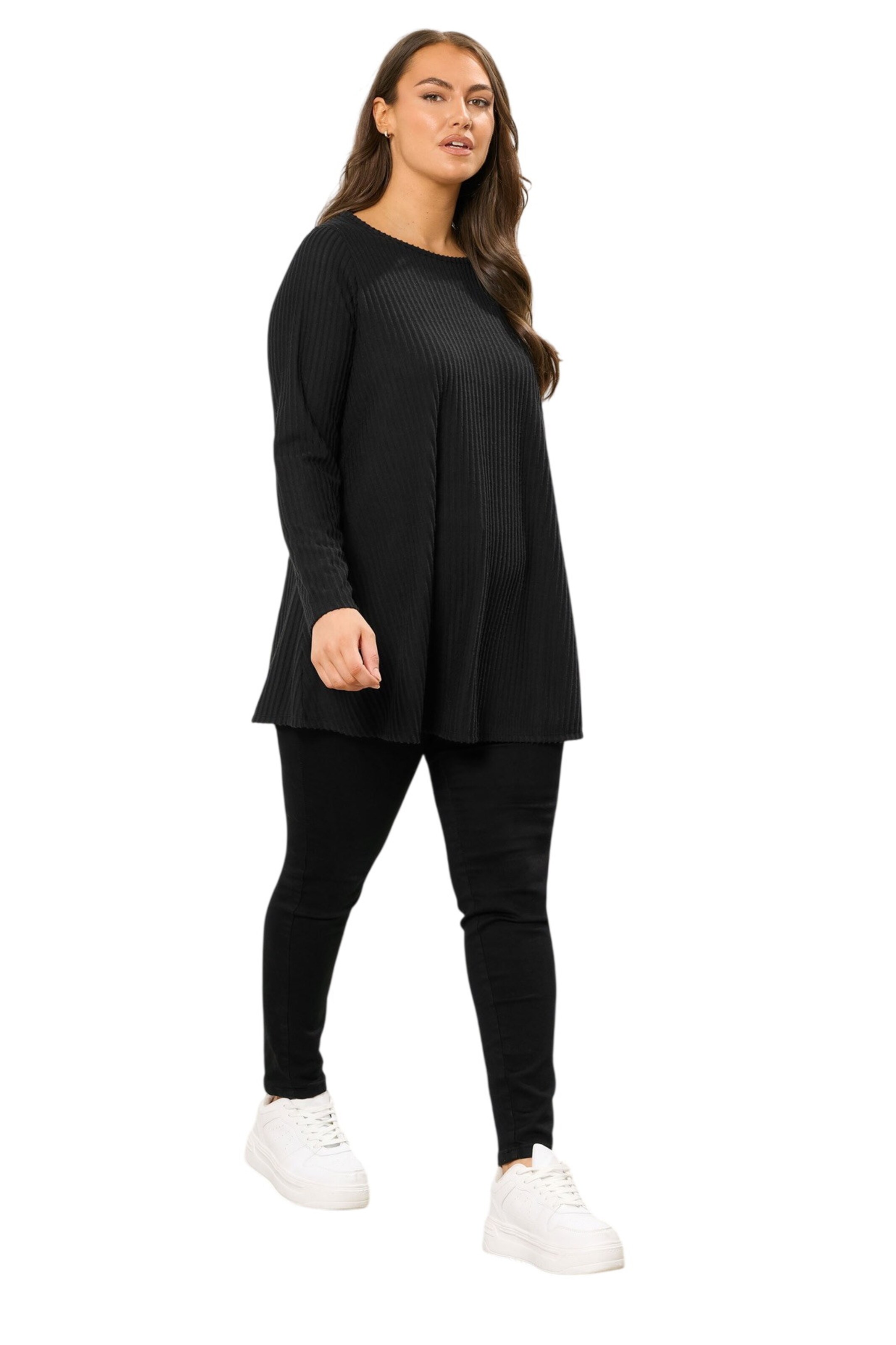 Stil Diva Shirt in Black: front