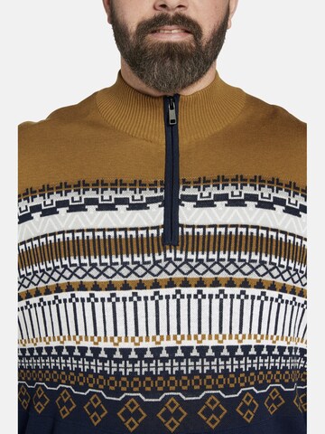 Charles Colby Sweater ' Earl Senan ' in Blue