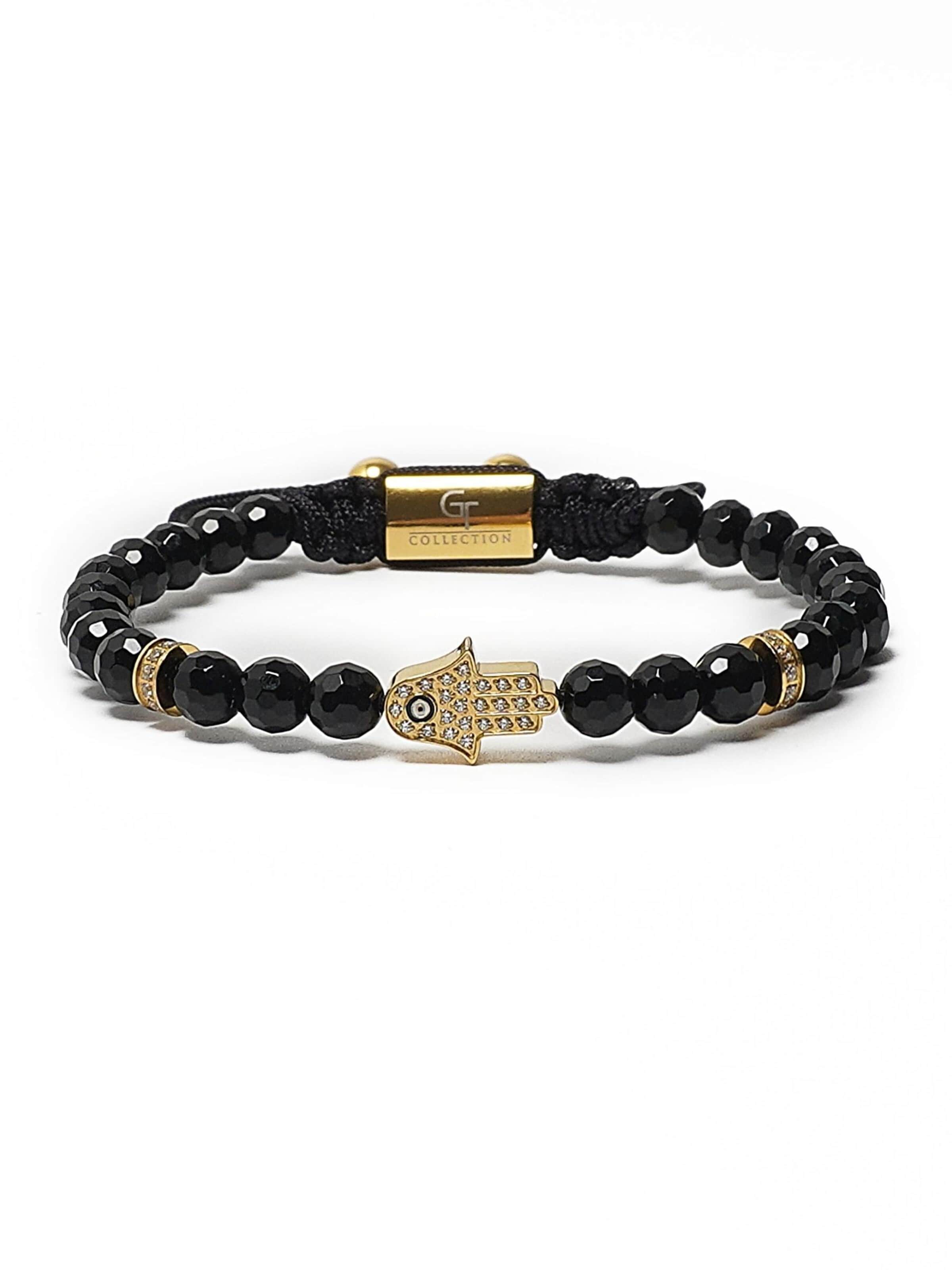 GT Collection Armband 'Hamsa Hand' in Zwart