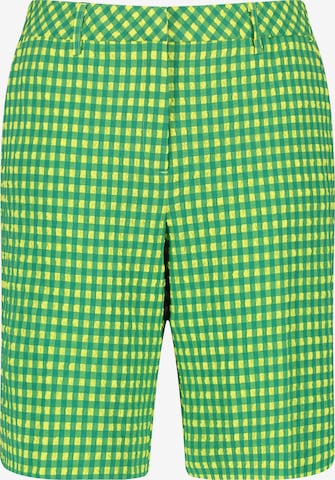 SAMOON Regular Pants in Green: front